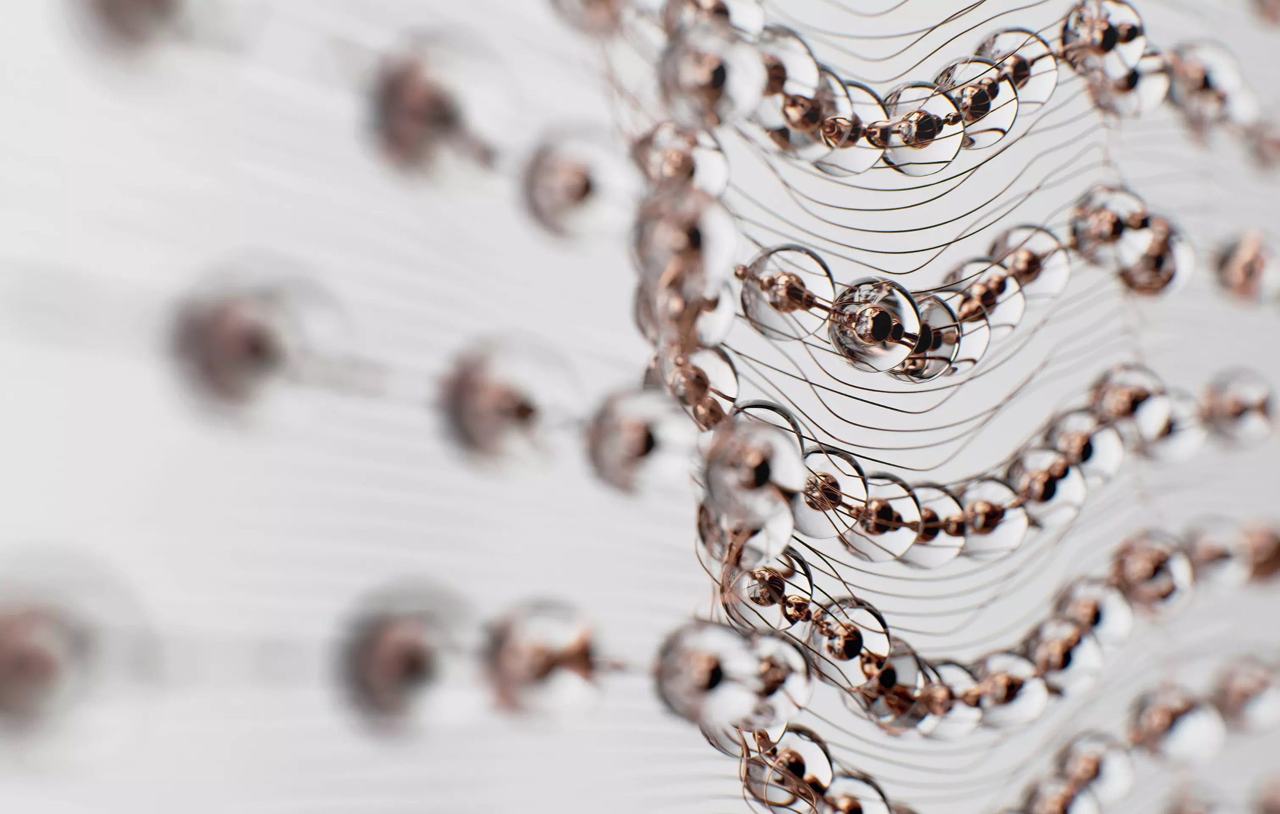 Skin cells and ECM structure visual for anti-ageing research