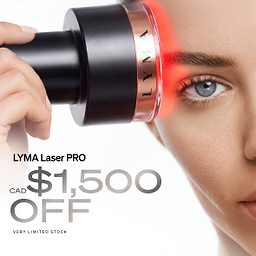 LYMA Laser PRO - LYMA's breakthrough cold laser technology. Younger skin. Bigger lens. Faster results.