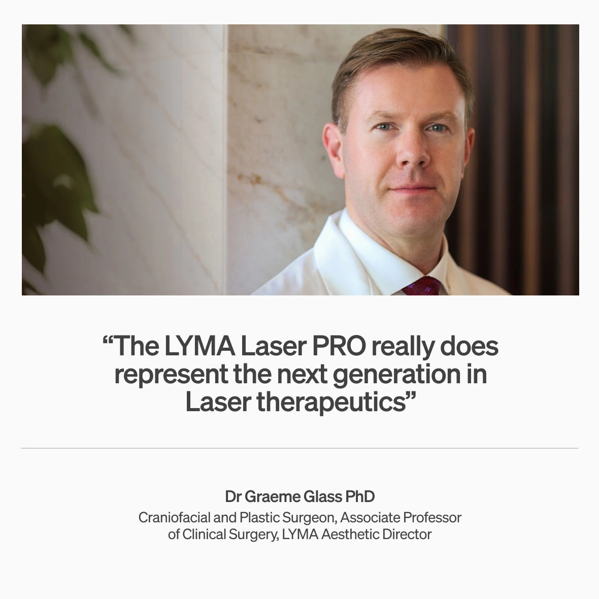LYMA Laser PRO - LYMA's breakthrough cold laser technology. Younger skin. Bigger lens. Faster results.