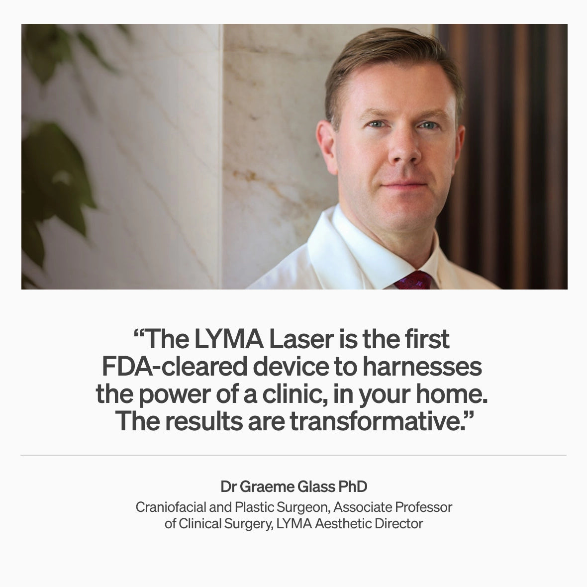 LYMA Laser - LYMA's breakthrough cold laser technology. Engineered to make you look younger.