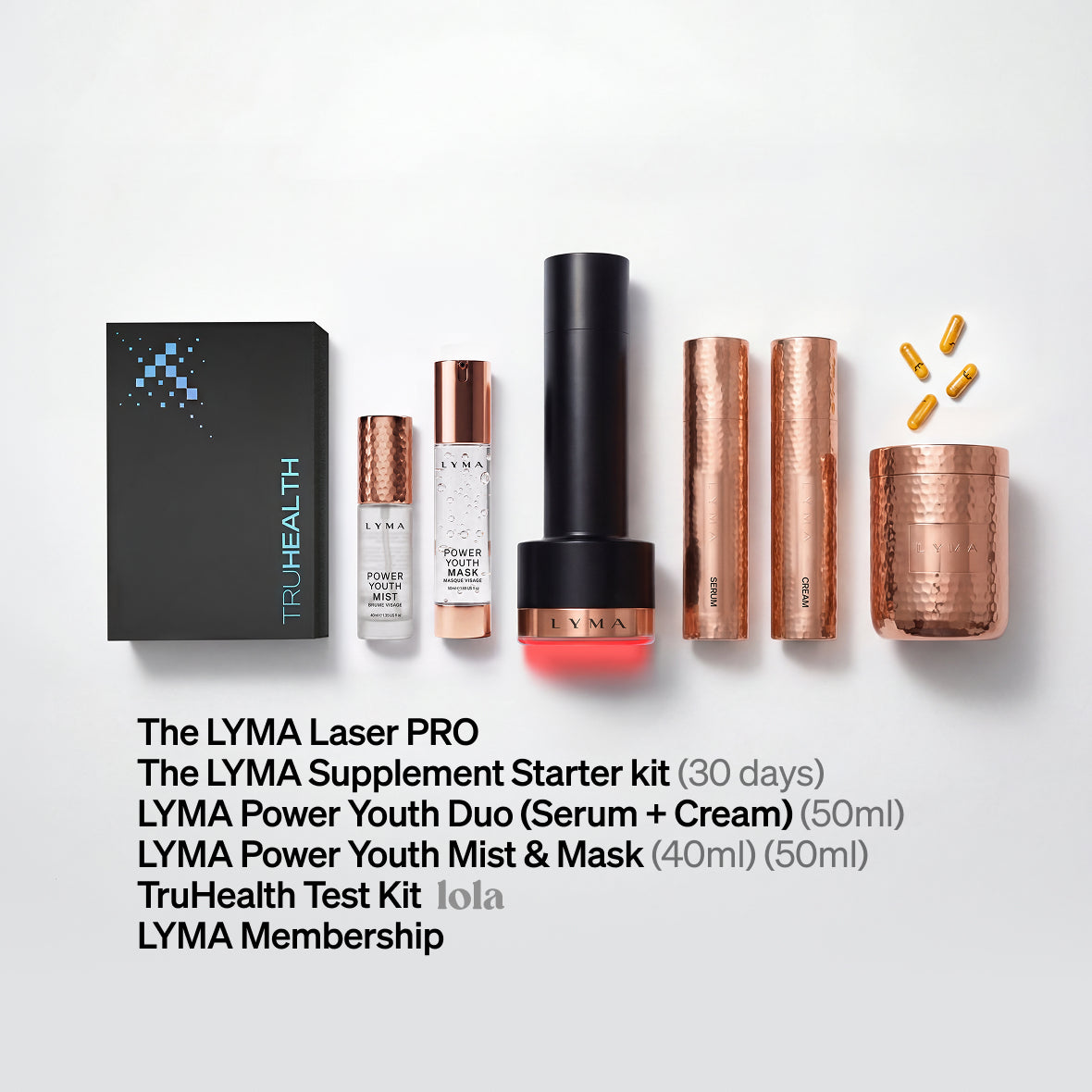 LYMA PRO Youth System Longevity Edition - Tighter jawline. Fewer wrinkles. Firmer neck. This is what happens when three technologies are engineered as one anti-ageing system.