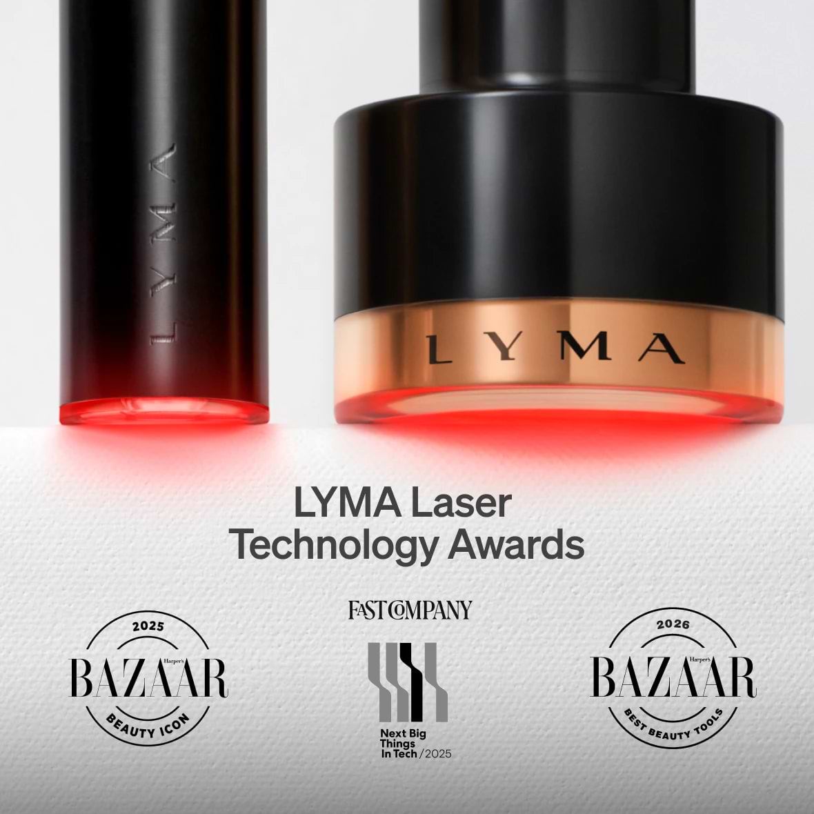 LYMA Laser PRO - LYMA's breakthrough cold laser technology. Younger skin. Bigger lens. Faster results.