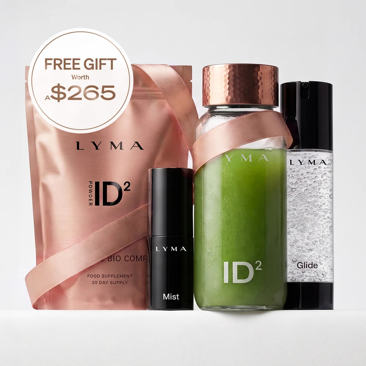 LYMA ID² - More than a gut powder. Five decades of longevity research. Engineered in one daily dose.