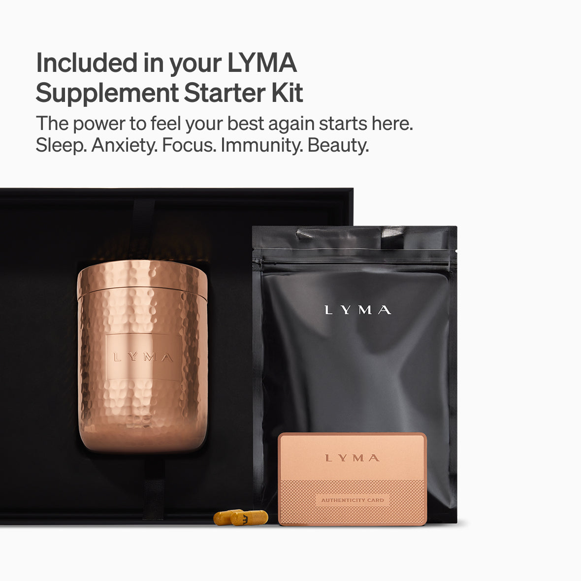 LYMA Supplement - World-renowned nutraceutical. Eleven proven ingredients. One powerful formula.