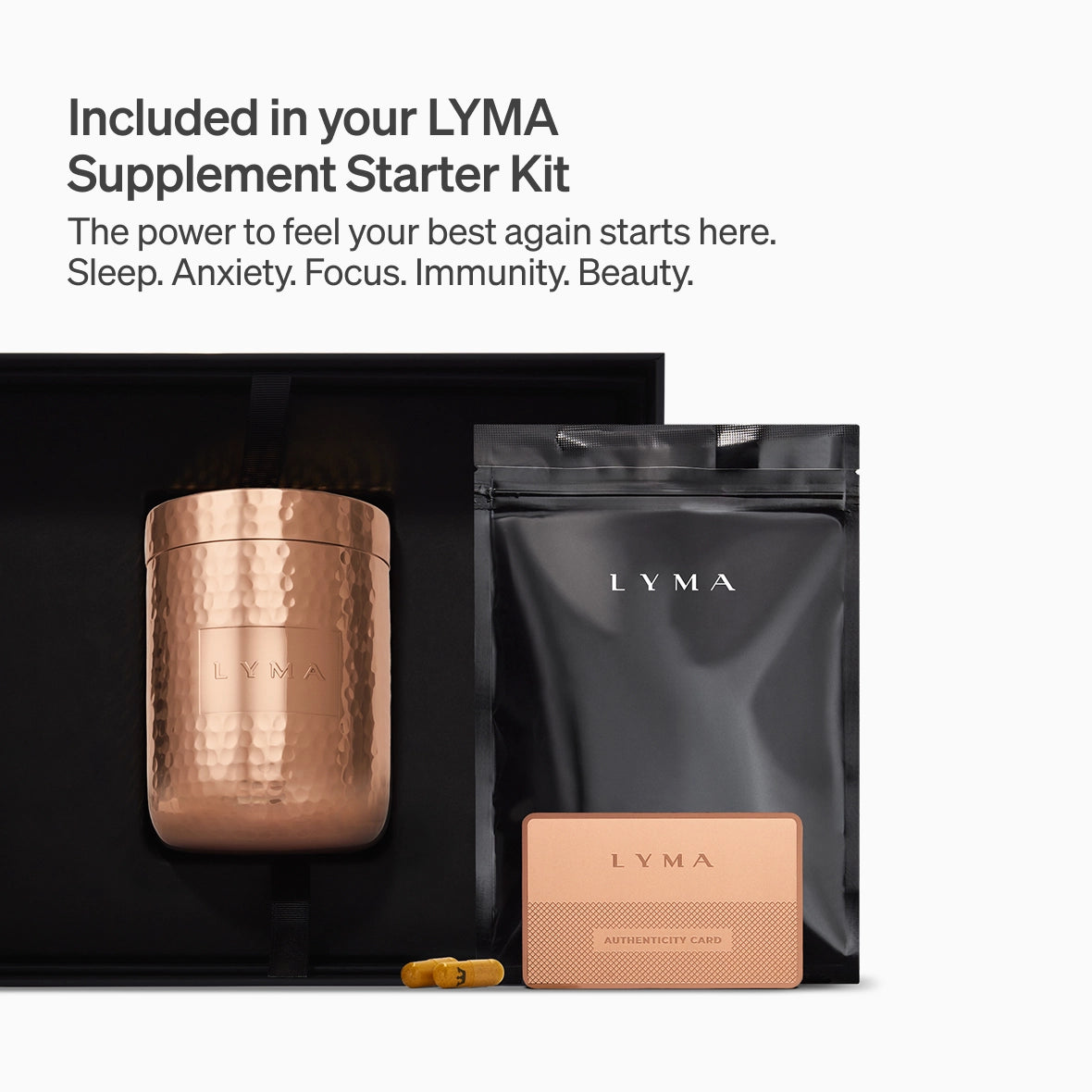 LYMA Supplement - World-renowned nutraceutical. Eleven proven ingredients. One powerful formula.