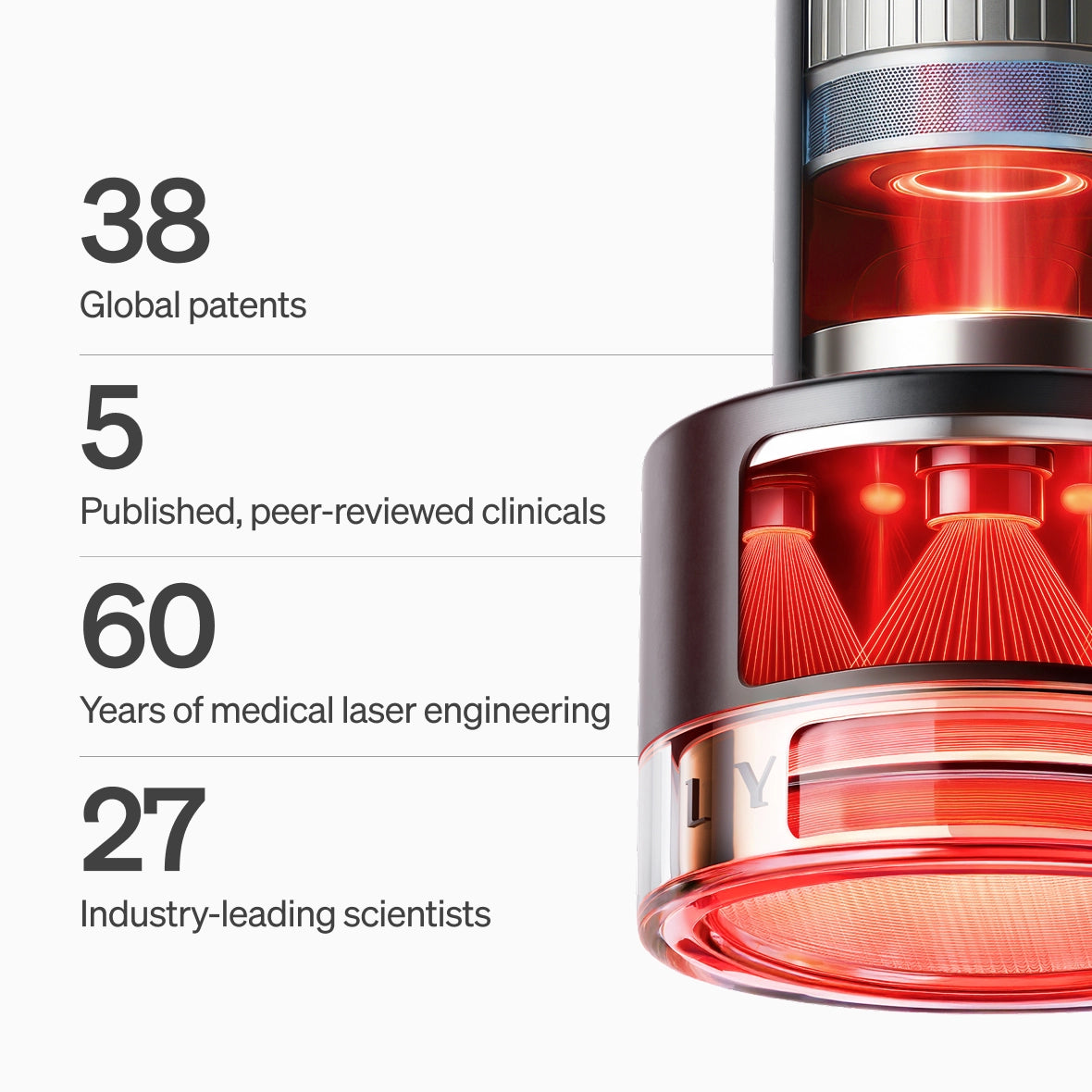 LYMA Laser PRO - LYMA's breakthrough cold laser technology. Younger skin. Bigger lens. Faster results.