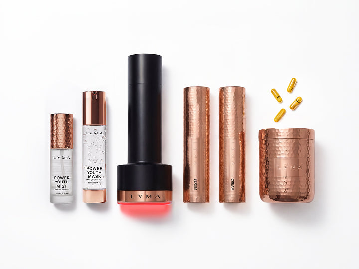 LYMA PRO Youth System - Tighter jawline. Fewer wrinkles. Firmer neck. This is what happens when three technologies are engineered as one anti-ageing system.