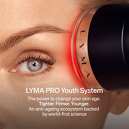 LYMA PRO Youth System - Tighter jawline. Fewer wrinkles. Firmer neck. This is what happens when three technologies are engineered as one anti-ageing system.