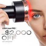 LYMA Laser PRO - LYMA's breakthrough cold laser technology. Younger skin. Bigger lens. Faster results.