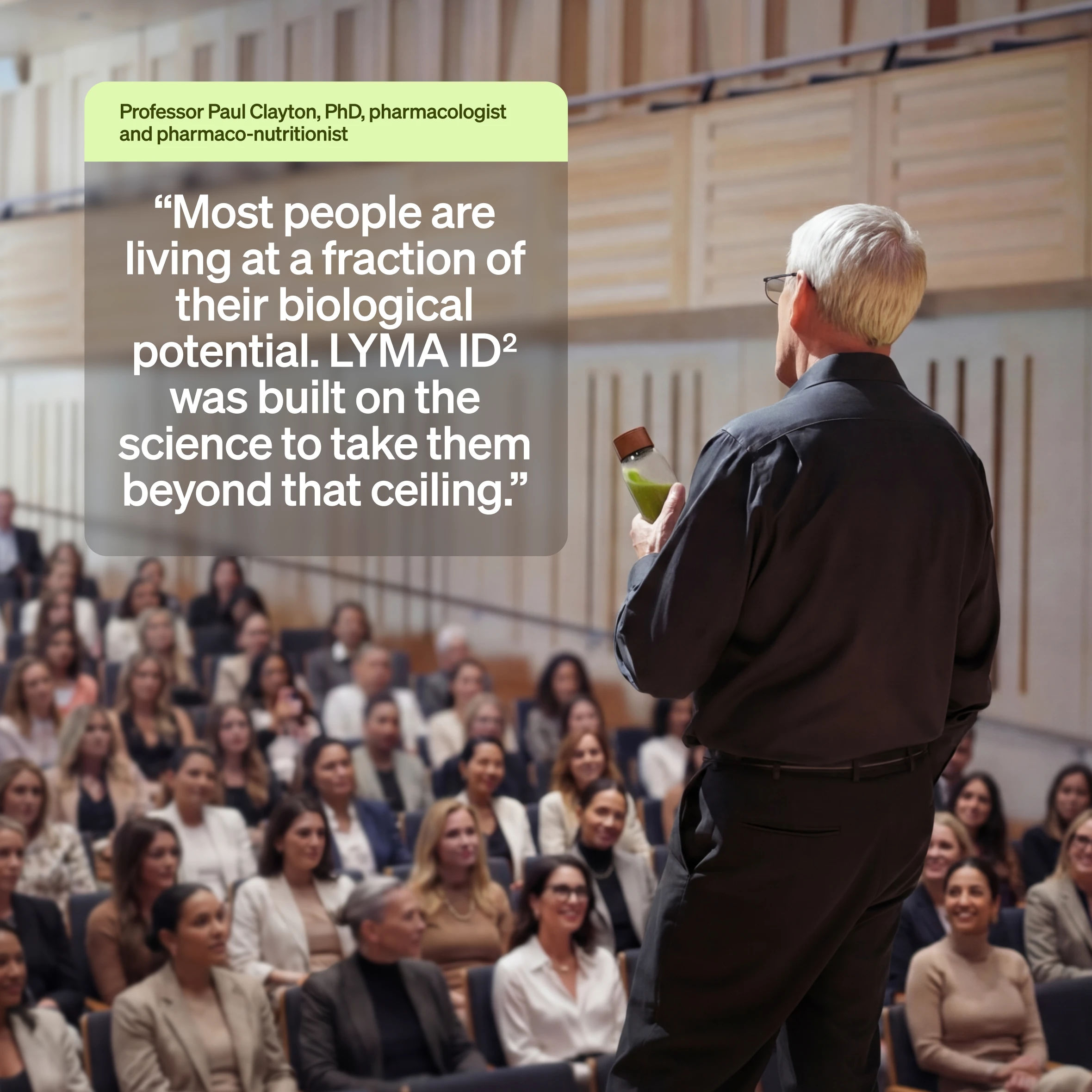 LYMA ID² - More than a gut powder. Five decades of longevity research. Engineered in one daily dose.