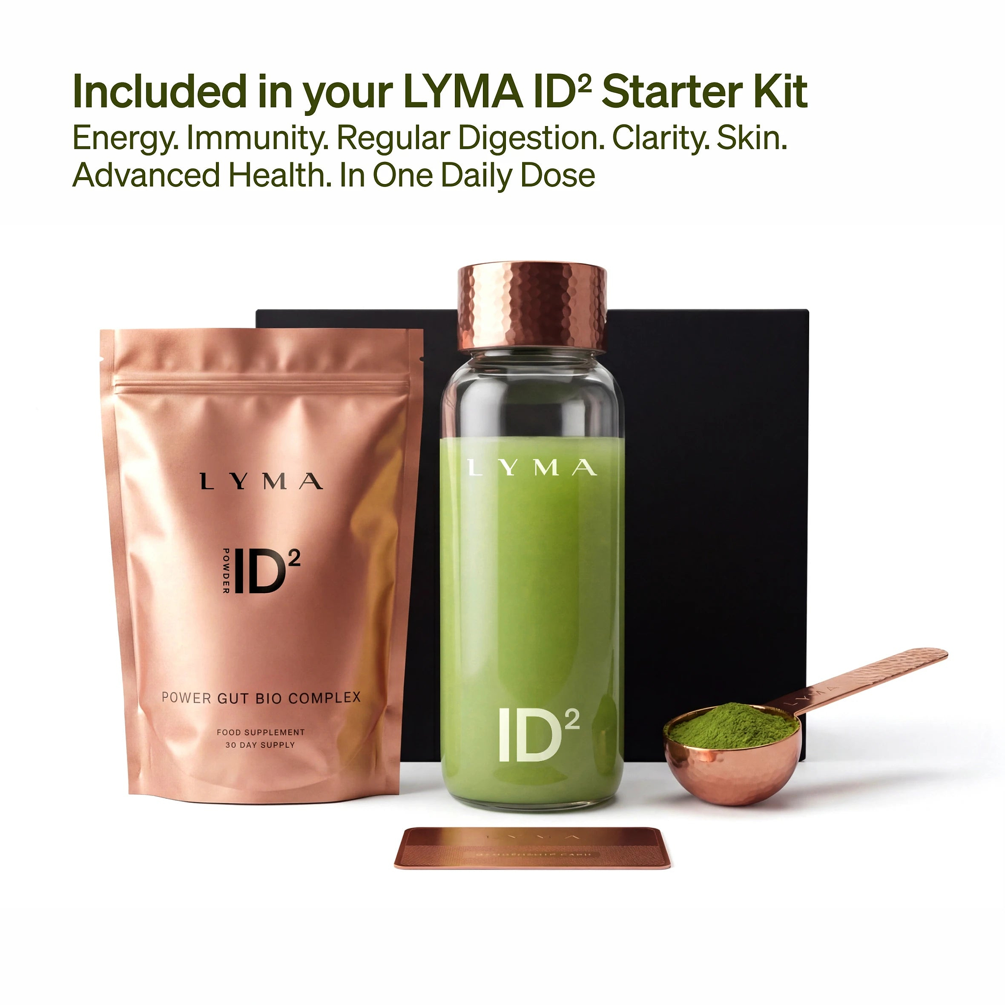 LYMA ID² - More than a gut powder. Five decades of longevity research. Engineered in one daily dose.