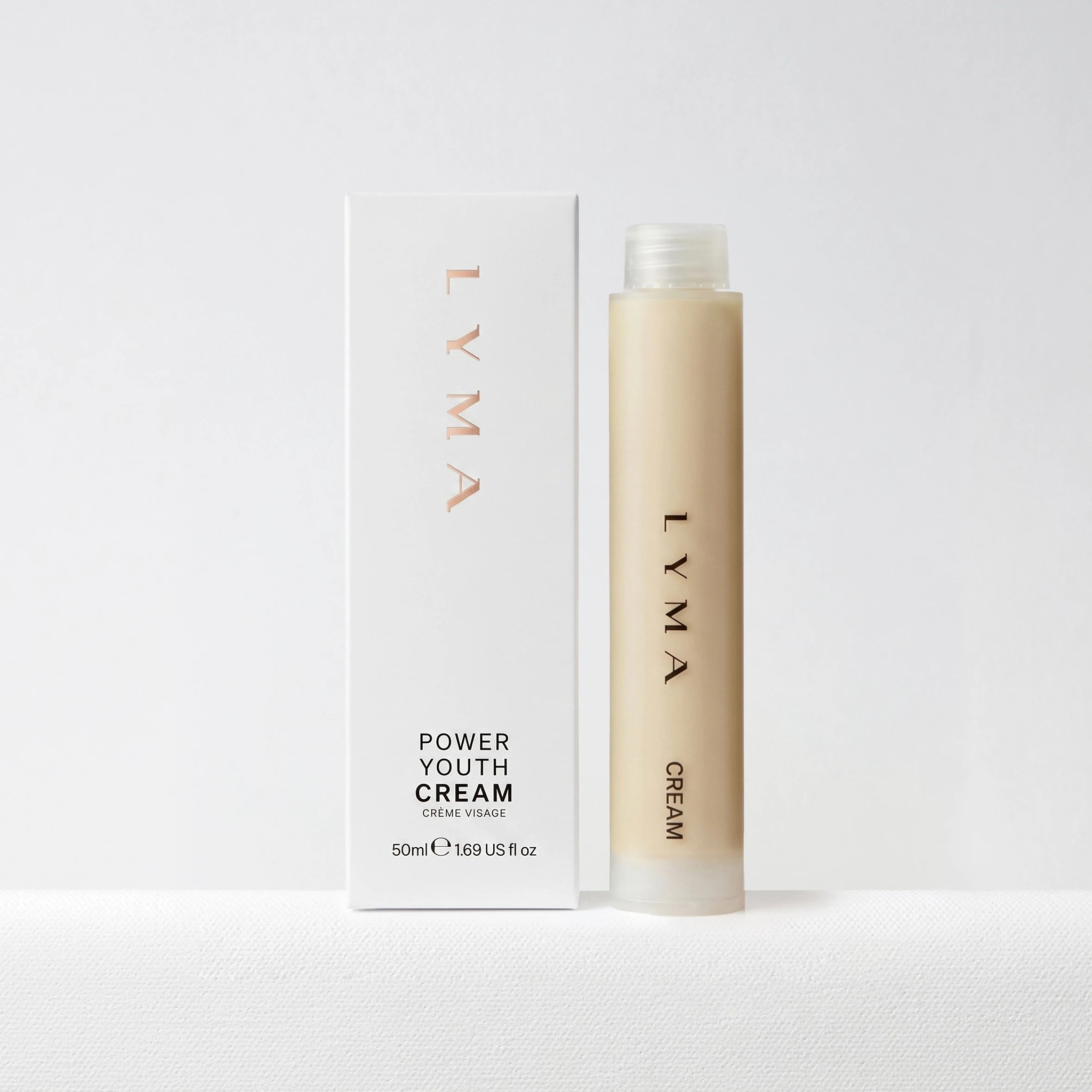 LYMA Power Youth Cream Refill - Rich, high-performance youth cream. Over 60% active concentration to firm, hydrate, smooth and protect the look of skin in 28 days. 
