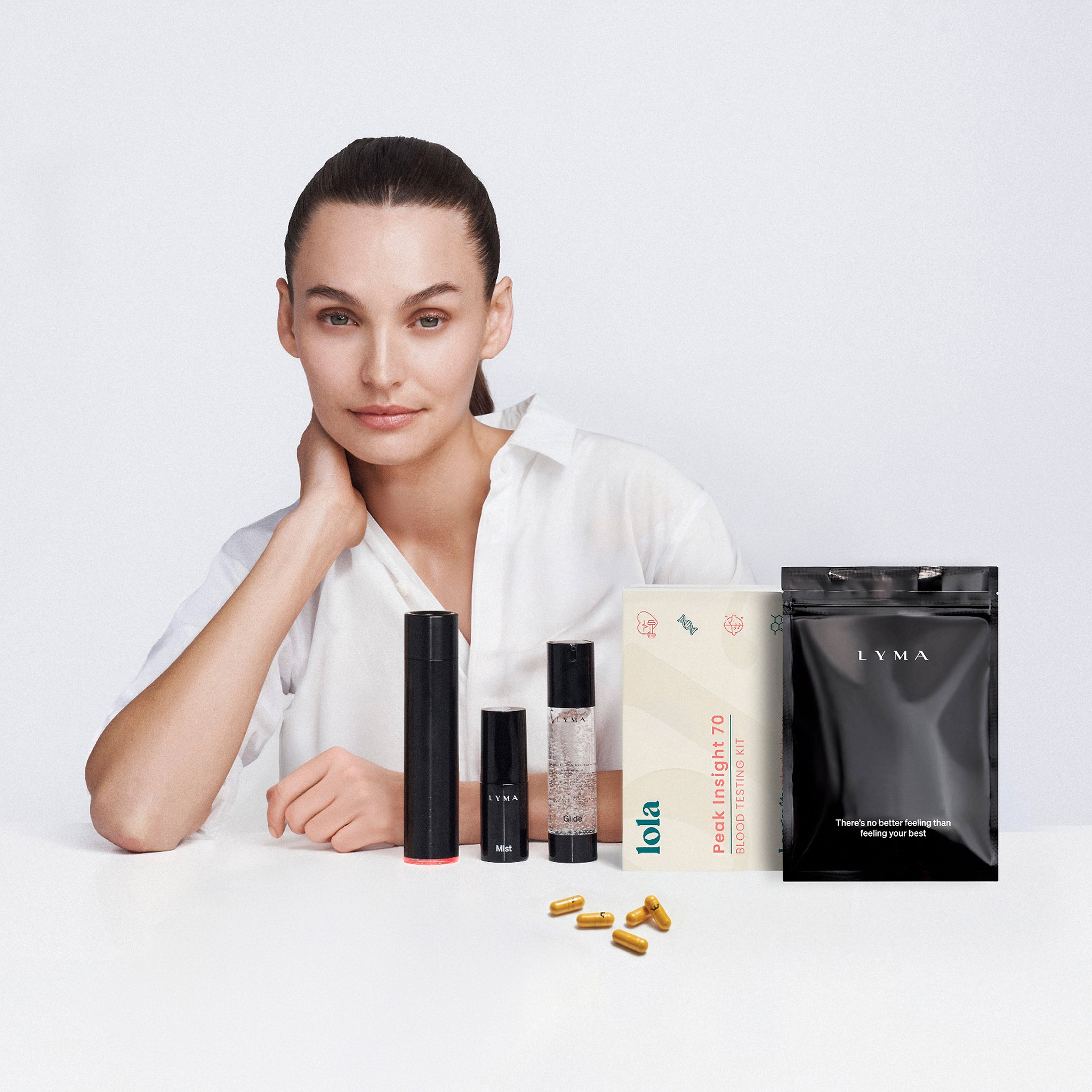 LYMA Youth System Longevity Edition - Tighter jawline. Fewer wrinkles. Firmer neck. This is what happens when three technologies are engineered as one anti-ageing system.