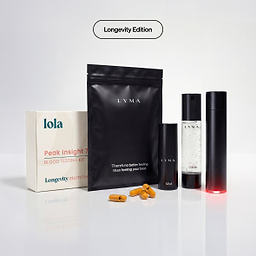 LYMA Youth System Longevity Edition - Tighter jawline. Fewer wrinkles. Firmer neck. This is what happens when three technologies are engineered as one anti-ageing system.