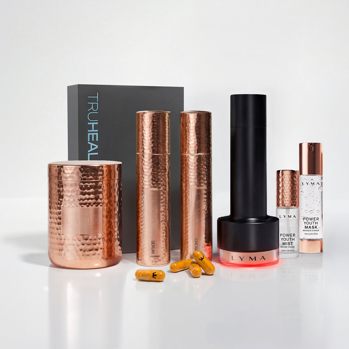 LYMA PRO Youth System Longevity Edition - Tighter jawline. Fewer wrinkles. Firmer neck. This is what happens when three technologies are engineered as one anti-ageing system.
