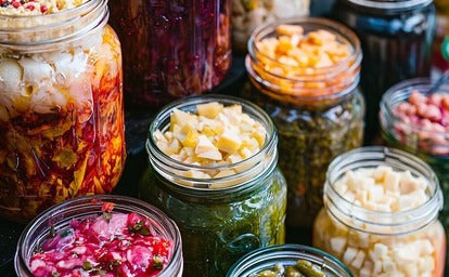 fermented food jars