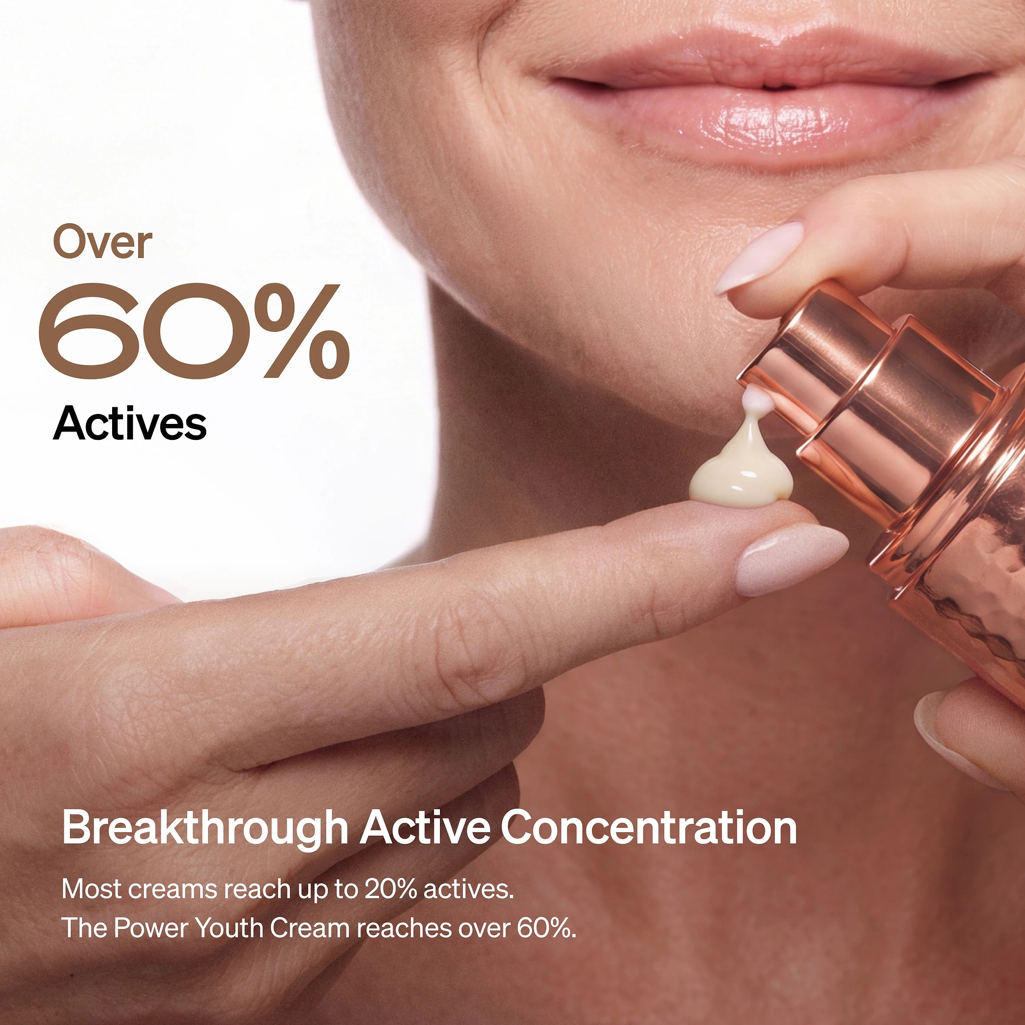 LYMA Power Youth Cream - Rich, high-performance youth cream. Over 60% active concentration to firm, hydrate, smooth and protect the look of skin in 28 days. 