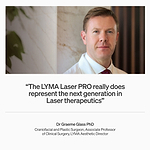 The LYMA Laser PRO - LYMA's breakthrough cold laser technology. Younger skin. Bigger lens. Faster results.