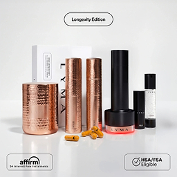 The LYMA PRO Youth System Longevity Edition - Tighter jawline. Fewer wrinkles. Firmer neck. This is what happens when three technologies are engineered as one anti-aging system.