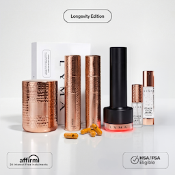 LYMA PRO Youth System Longevity Edition - Tighter jawline. Fewer wrinkles. Firmer neck. This is what happens when three technologies are engineered as one anti-aging system.