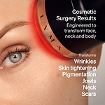The LYMA Laser PRO - LYMA's breakthrough cold laser technology. Younger skin. Bigger lens. Faster results.