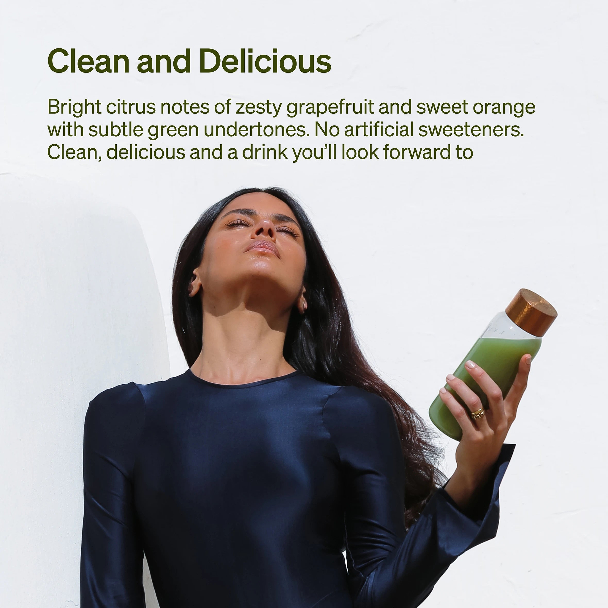 LYMA ID² Glass Vessel - A glass shaker bottle: pure, inert and built to preserve integrity. Hand-crafted using 100% purest grade copper lid, the identical material used for the LYMA Supplement Copper Vessel.