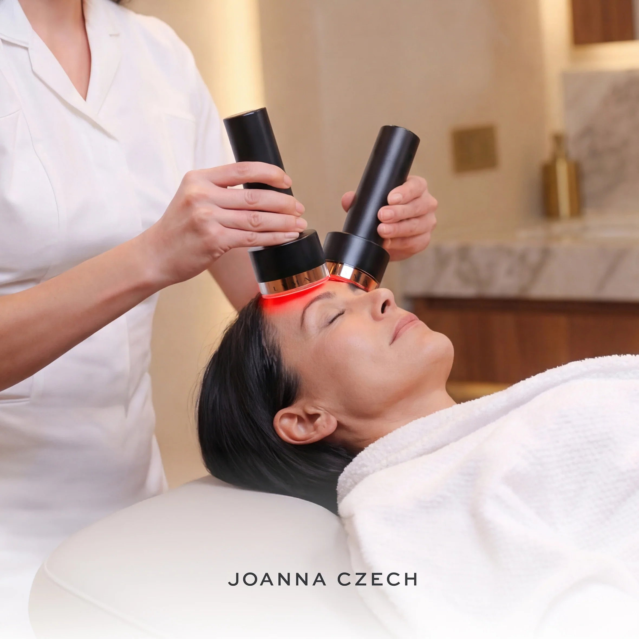 The LYMA Laser PRO - LYMA's breakthrough cold laser technology. Younger skin. Bigger lens. Faster results.