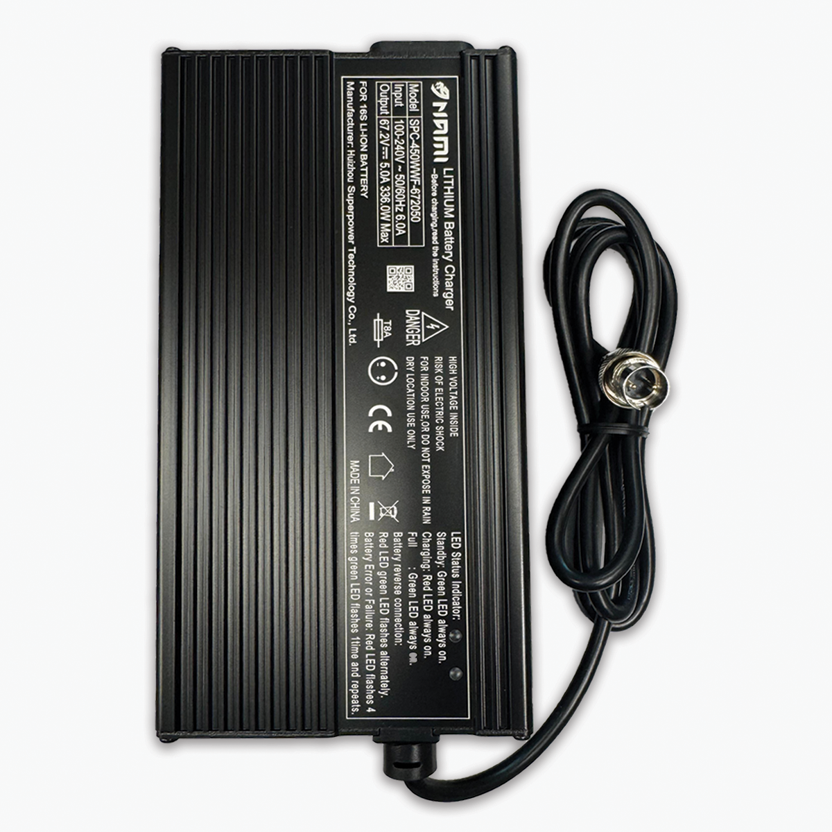 מטען מהיר לקורקינט - NAMI KLIMA/BLAST 60V 5A