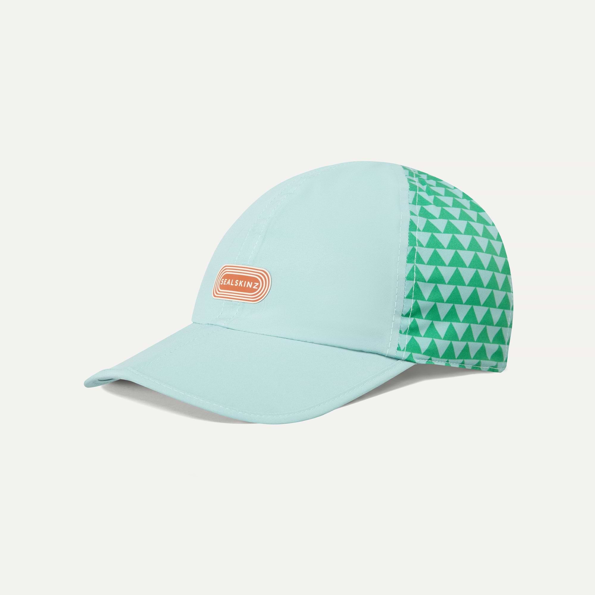 Light blue waterproof running baseball cap