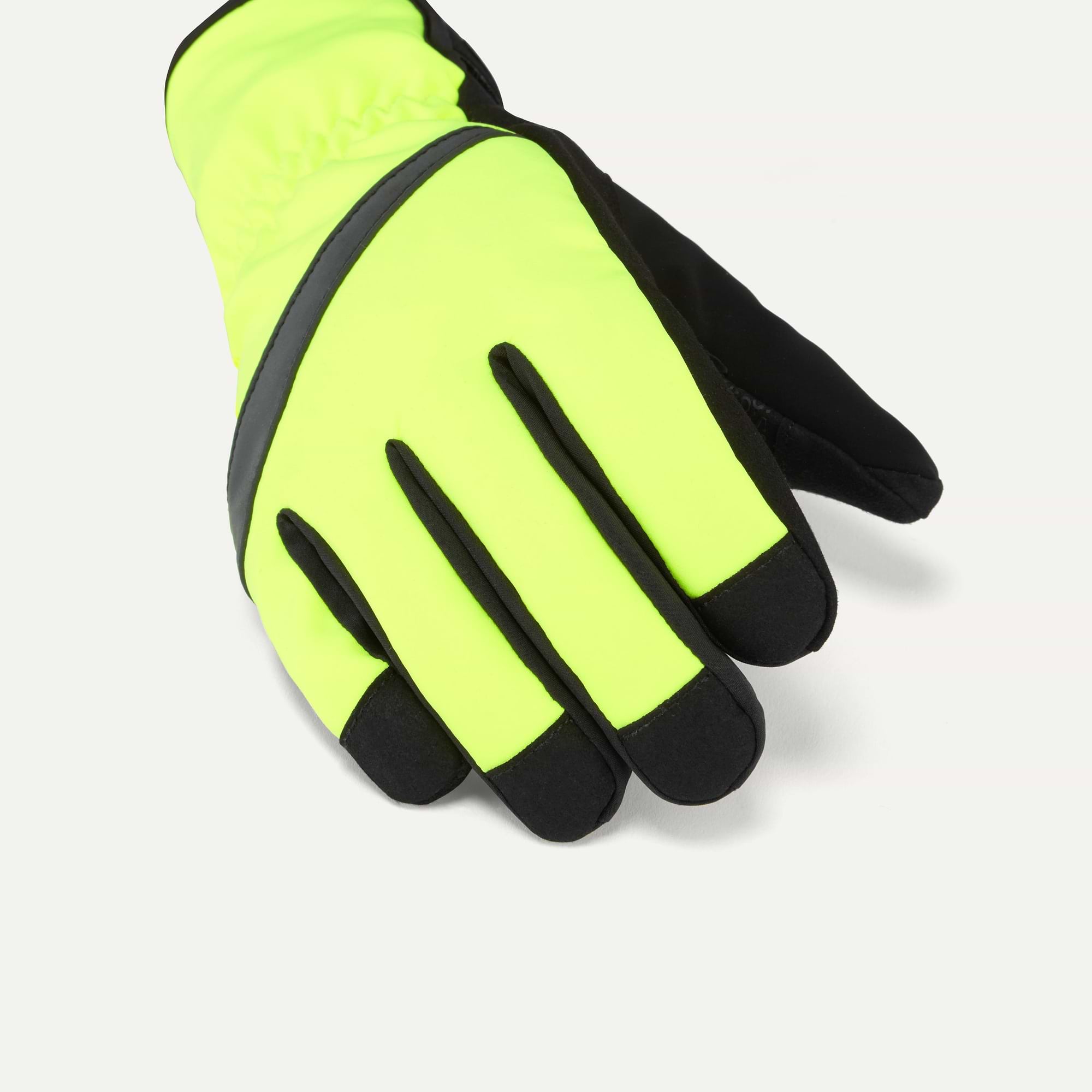 Sealskinz Waterproof All Weather Cycle Glove - Women's - Neon Yellow / XL - Neon Yellow