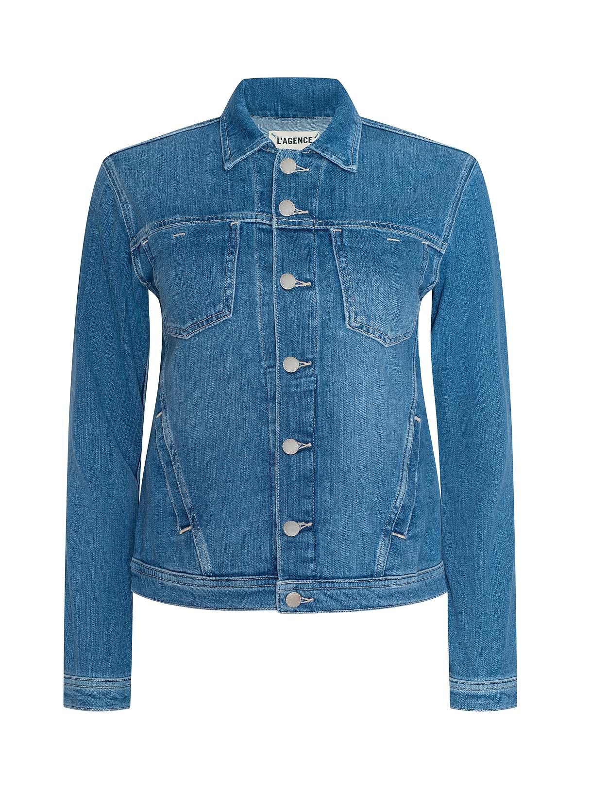 Celine Jean Jacket in Bellflower | L'AGENCE