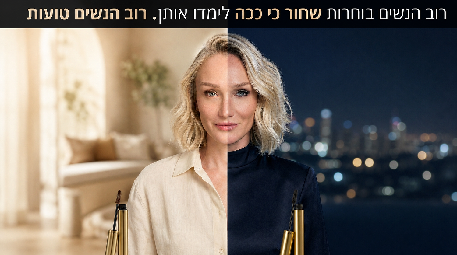 מסקרה שחורה מול חומה: איך לבחור את הגוון המושלם עבורך?