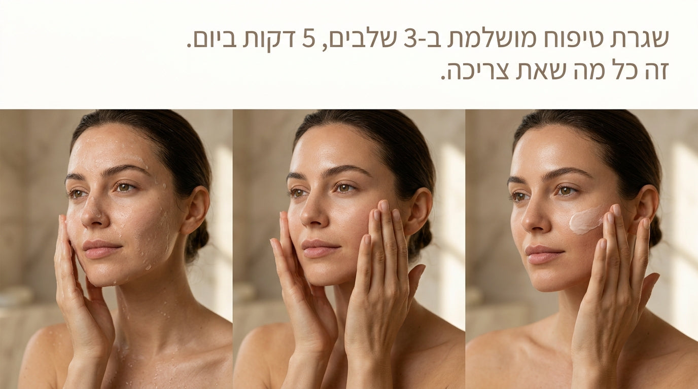 איך לבנות שגרת טיפוח: המדריך המלא למתחילות