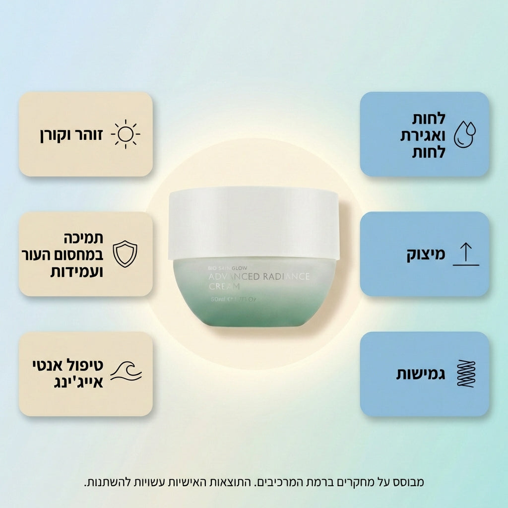 קרם לחות עשיר לזוהר מידי