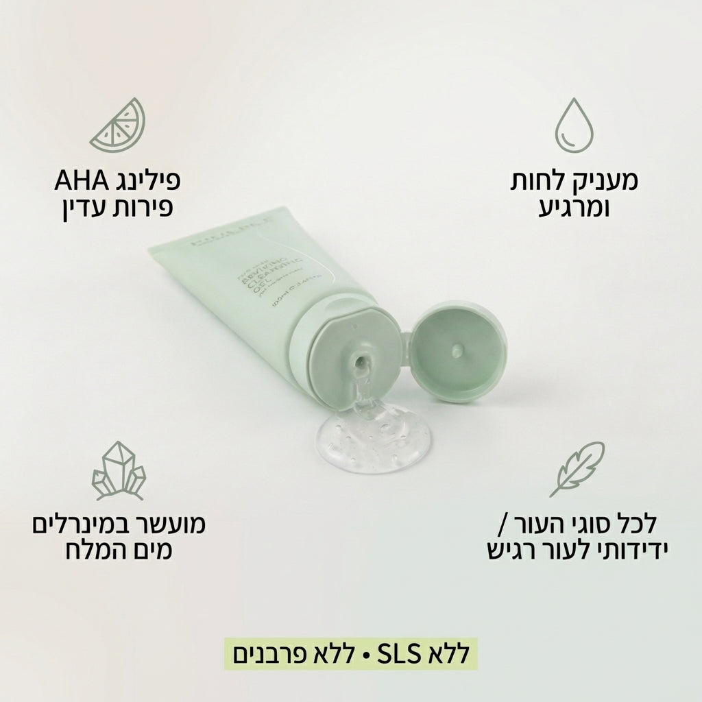 ערכת לחות: קרם פנים+ סרום עשיר וסבון פנים מתנה