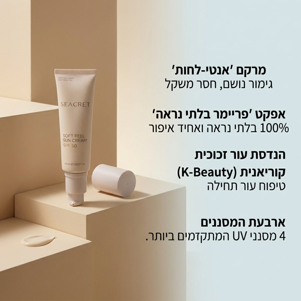 Must Have in a Bag: מסקרה שחורה + קרם הגנה + סבון פנים + תיק