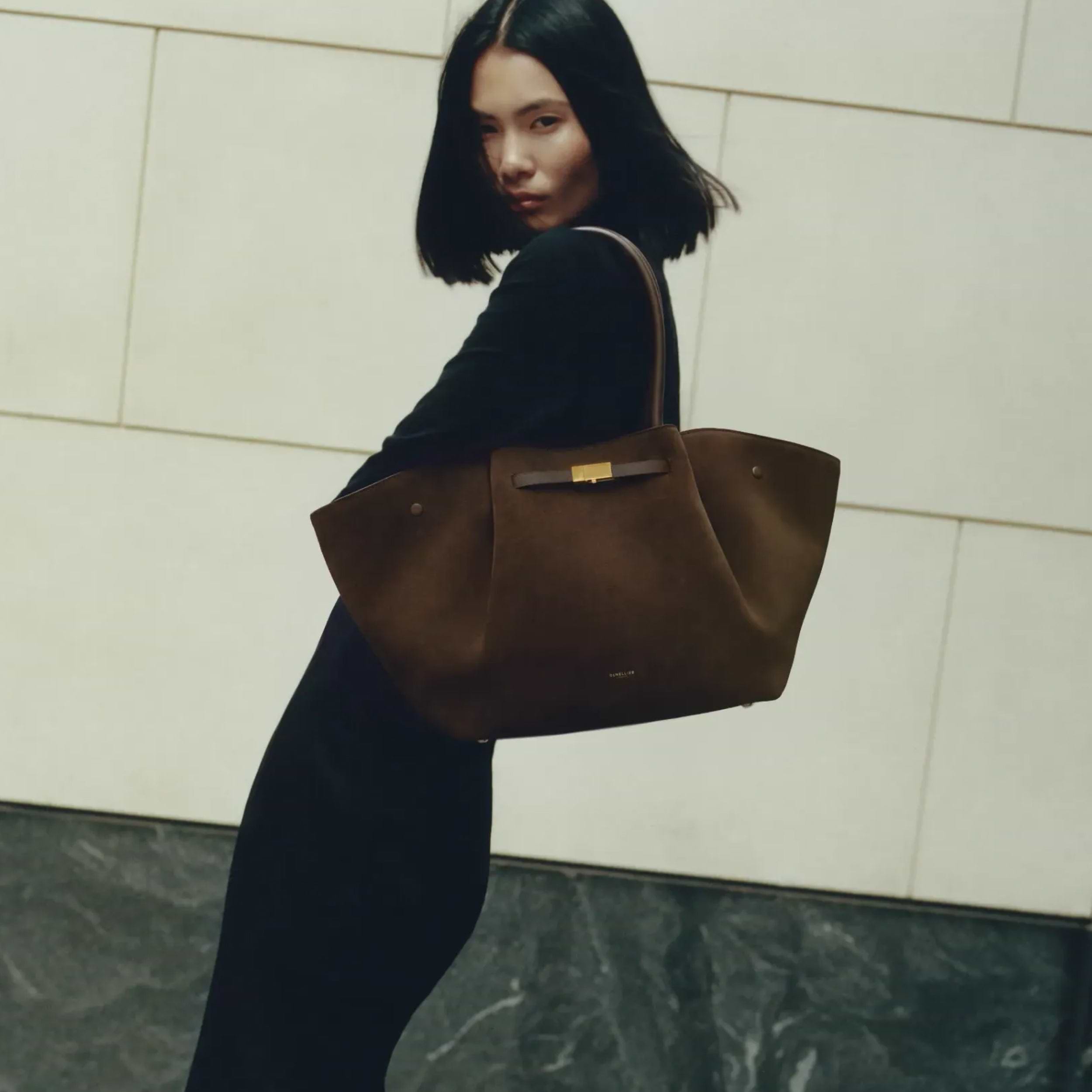 The New York | Mocha Suede & Mocha Smooth | DeMellier