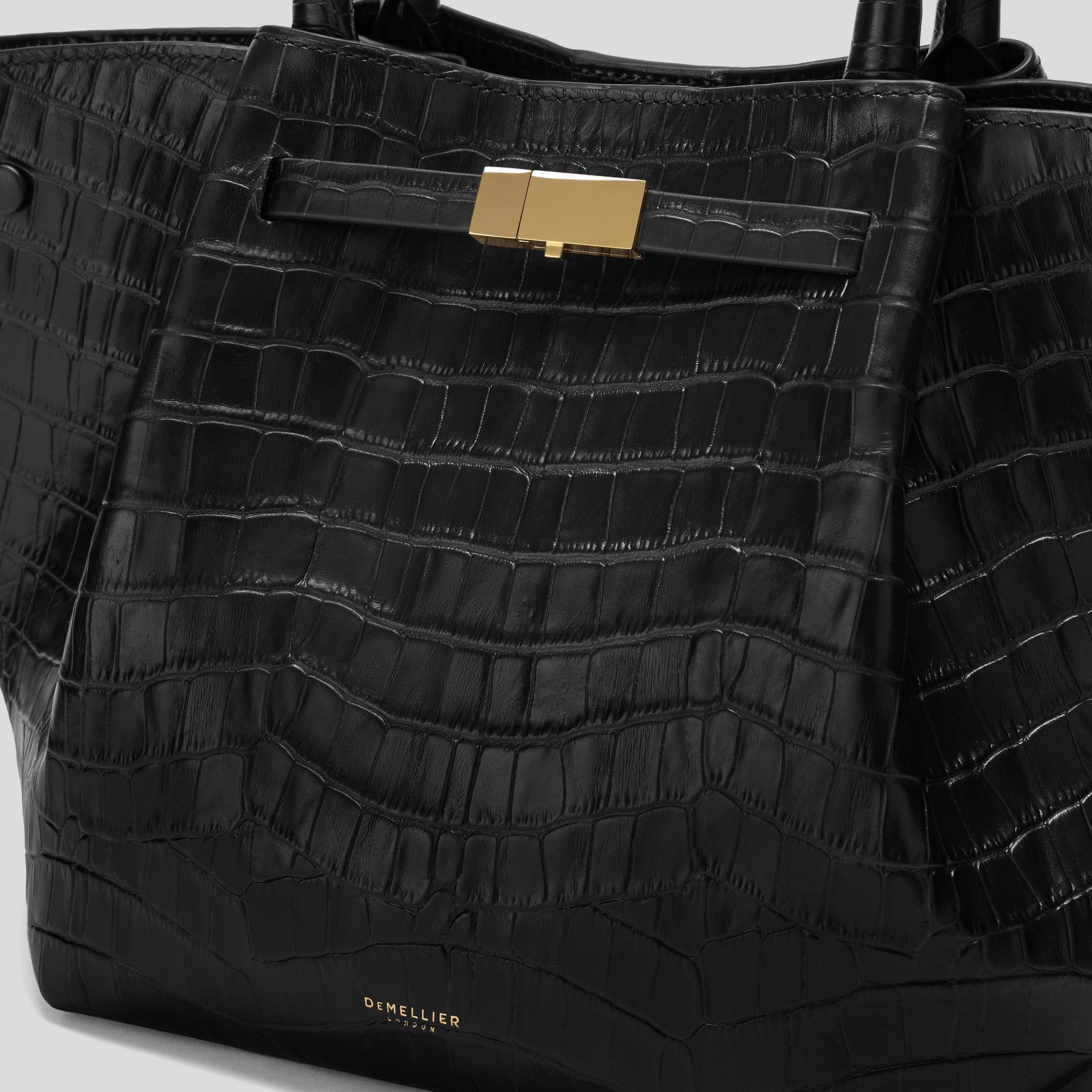 The Midi New York | Black Croc Effect | DeMellier