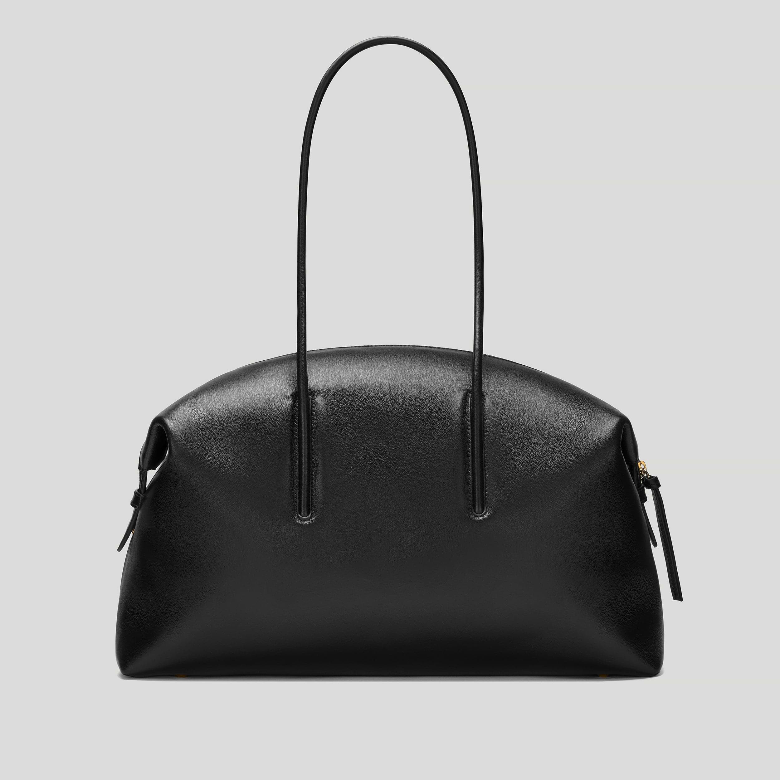 アパルトモンDEMELLIER LONDON hand bag The Stockholm | Black Fine Grain | DeMellier