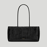 STOCKHOLM SHOULDER BAG LARGE CROC EFFECT BLACK_01