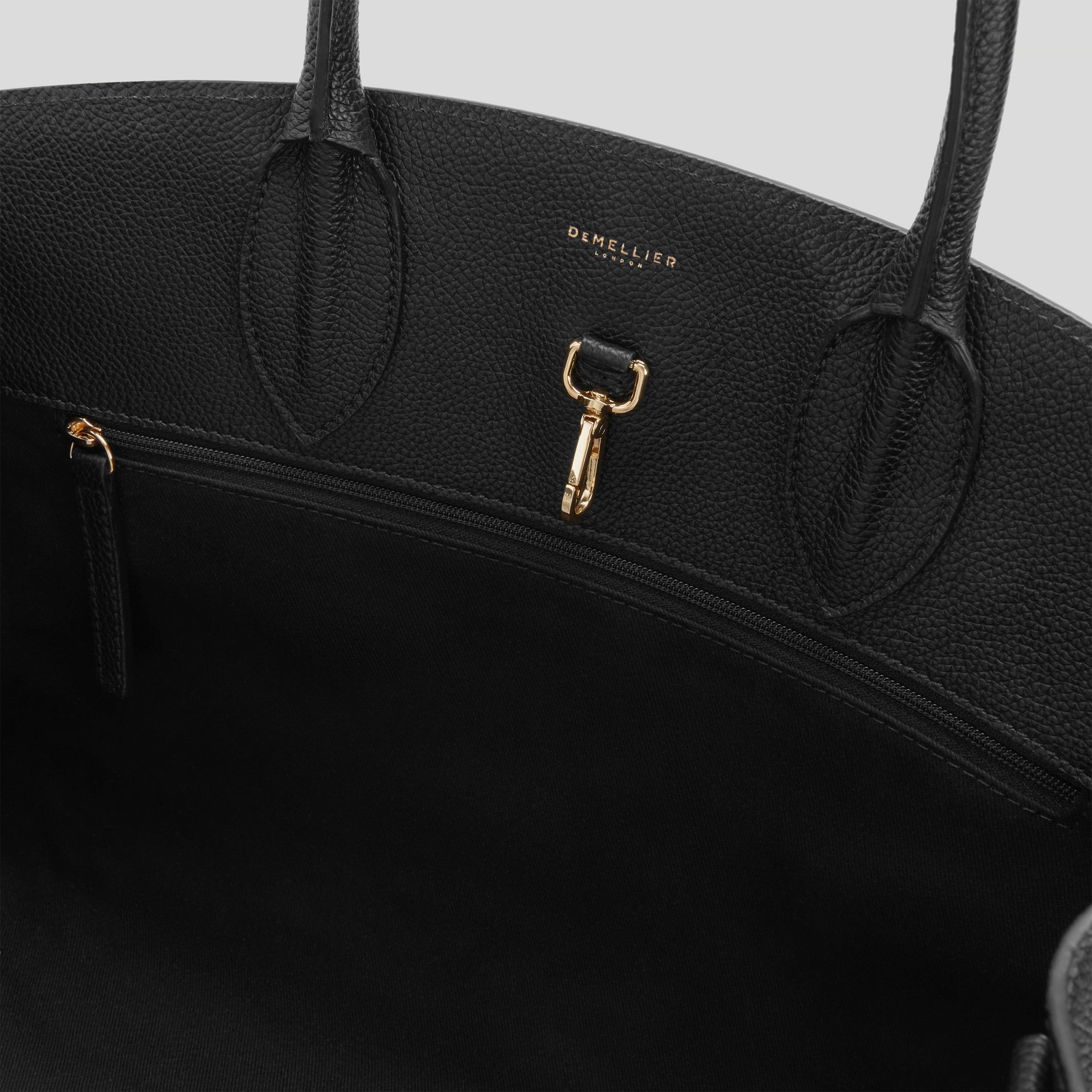 The Hudson | Black Small Grain | DeMellier