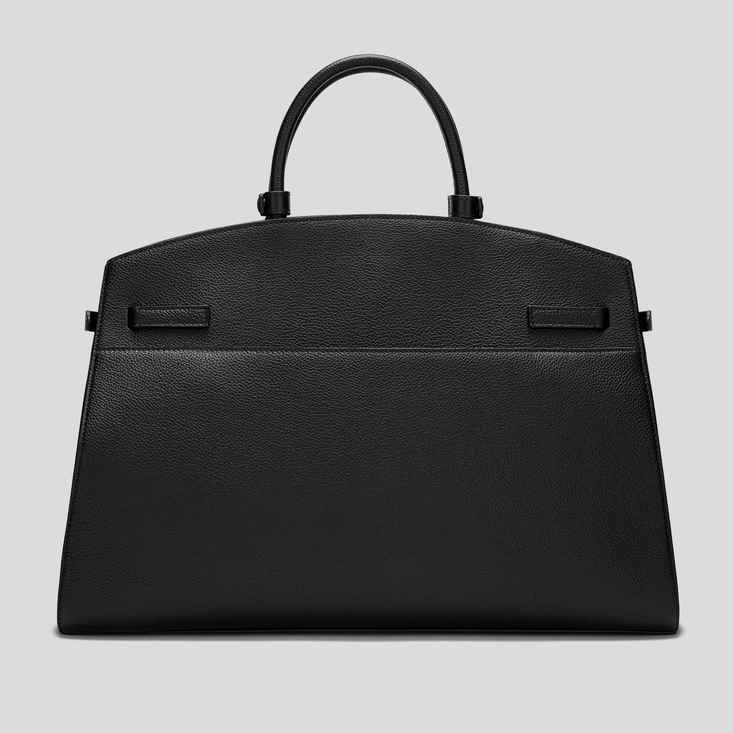 The Hudson | Black Small Grain | DeMellier