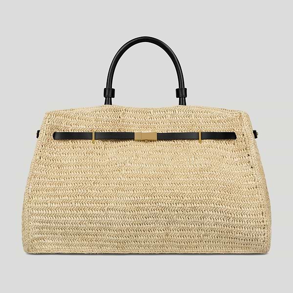 The Hudson work bag raffia 1