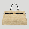 The Hudson work bag raffia 1