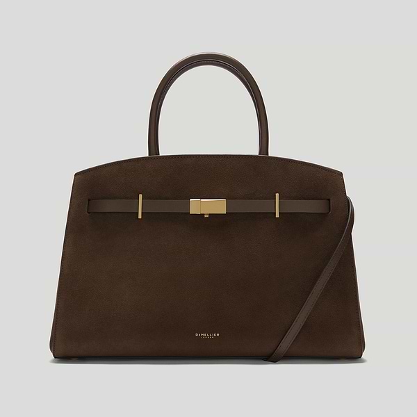 The Midi Hudson crossbody top handle bag mocha suede smooth 1_4785b49d 3a9b 4bd5 94b5 a4cba6e94bb9