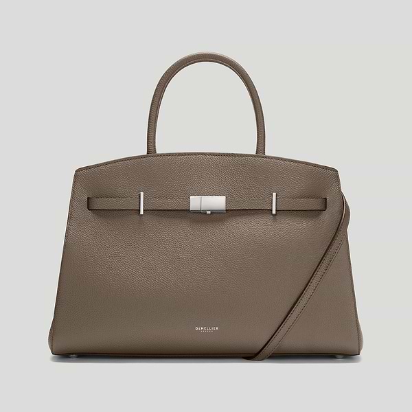 The Midi Hudson work bag off dark taupe small grain 1_a1a39e91 6446 45fd b08b d778d1335cc5