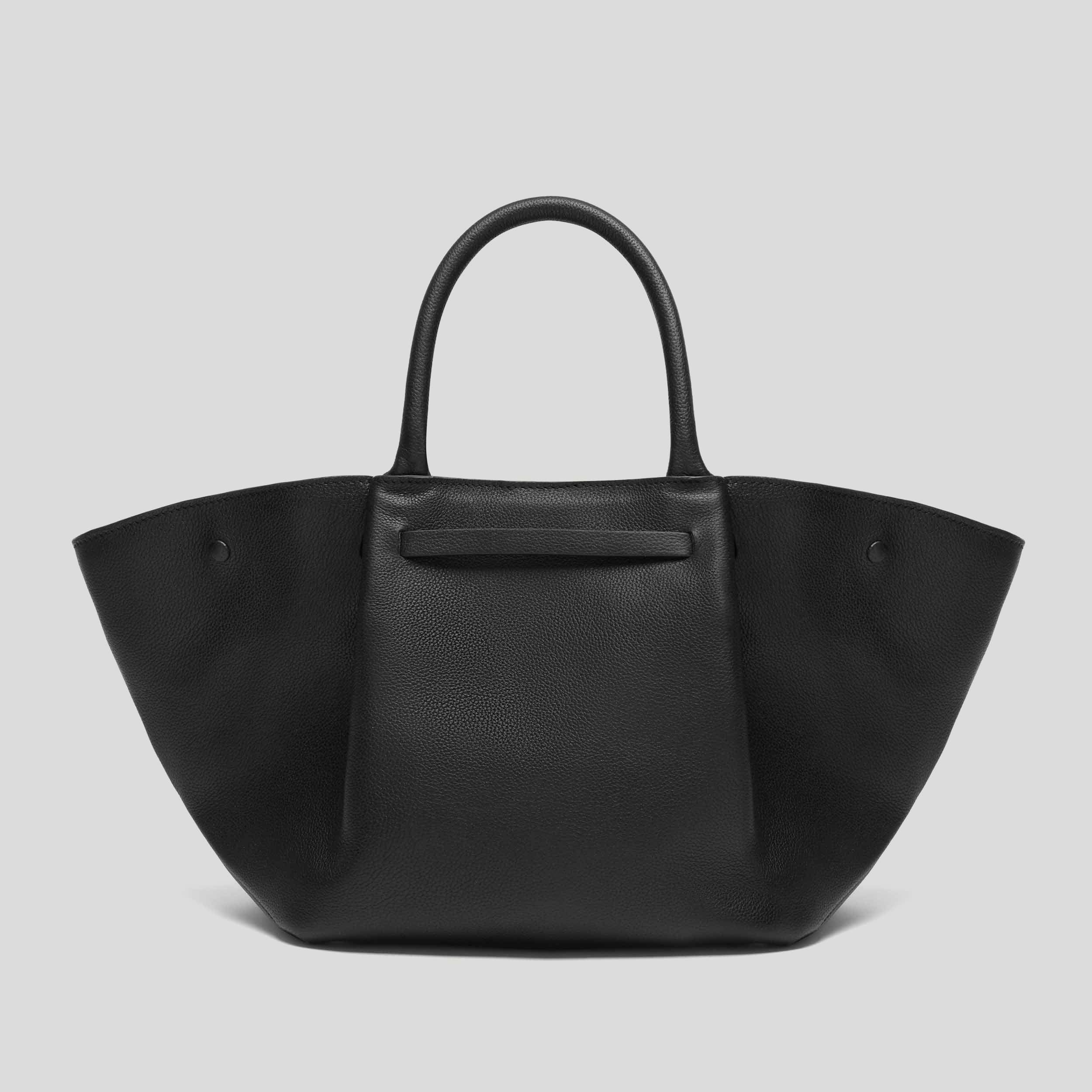 The Midi New York | Black Small Grain | DeMellier