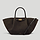 The Midi New York crossbody bag dark chocolate suede 1