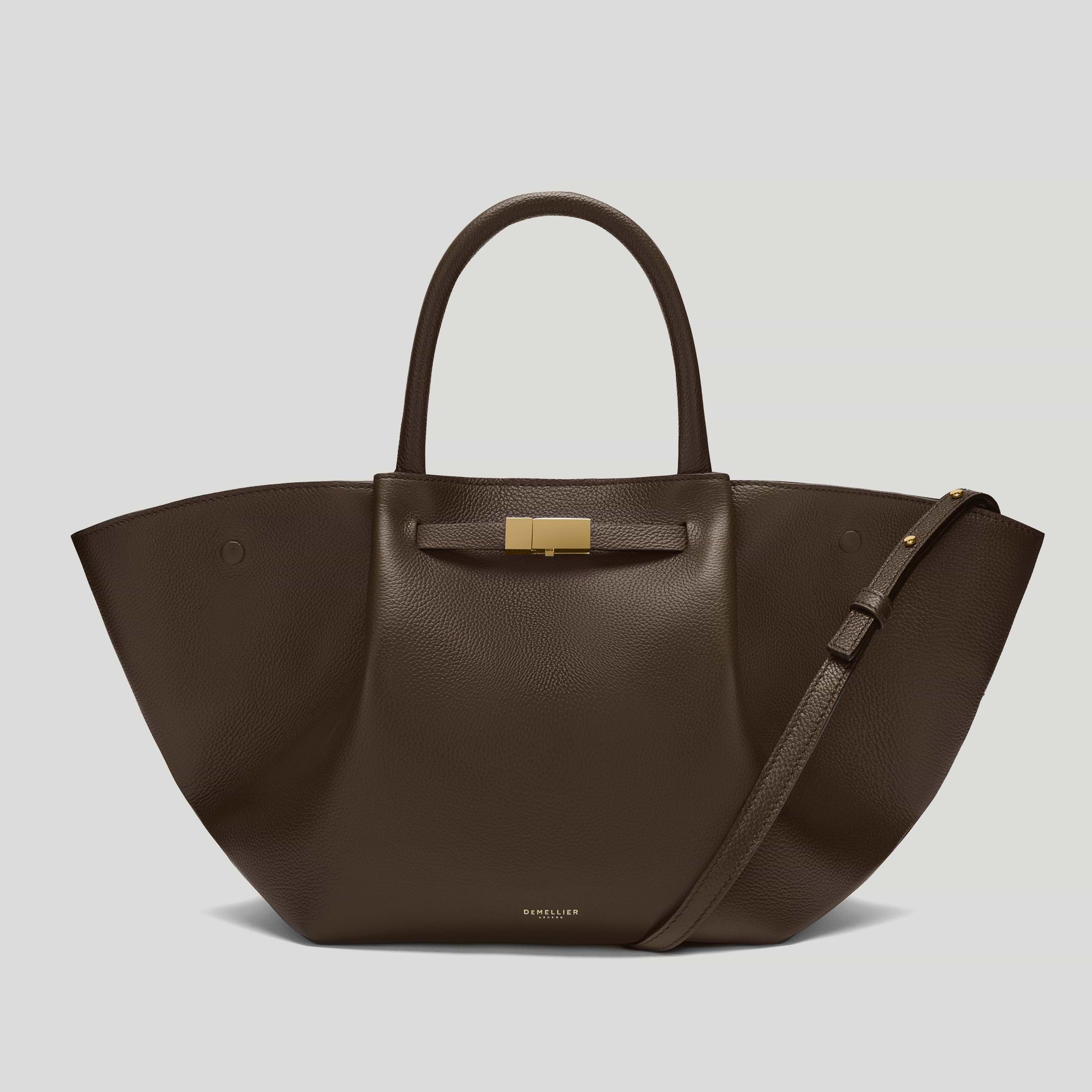 The Midi New York | Mocha Suede & Mocha Smooth | DeMellier