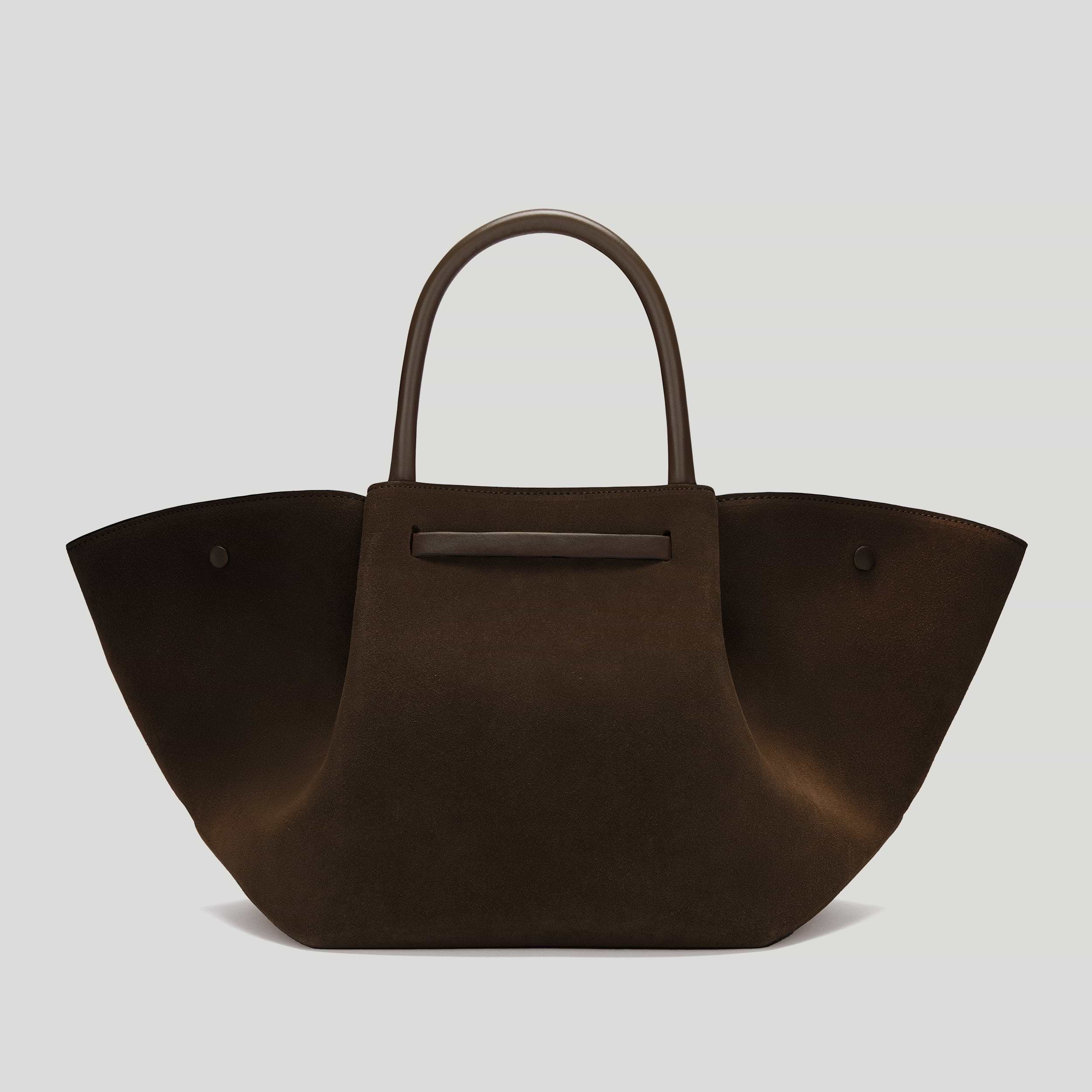 The Midi New York | Mocha Suede & Mocha Smooth | DeMellier